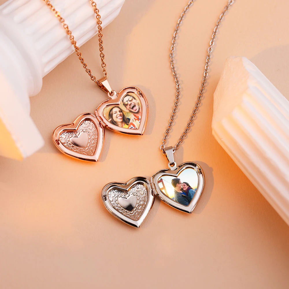 Colar Eterna Recordação - Personalizável - Aço Inoxidável - Folheado a Ouro | Oferta Especial de Natal 🎄