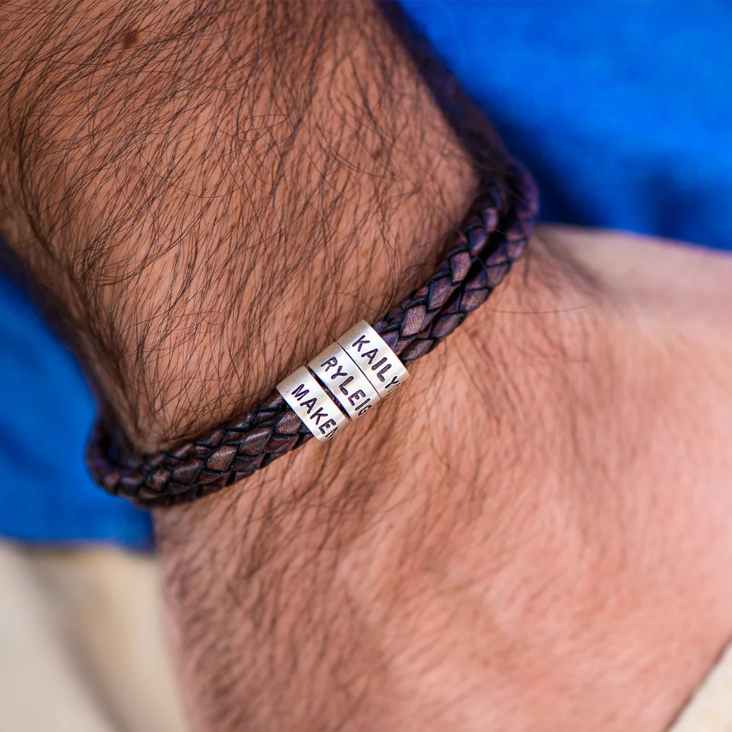Pulseira Couro Personalizável | Gravação a Laser - Oferta Especial Liquida Janeiro 🔥