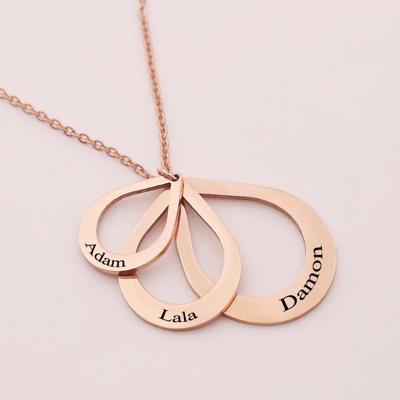 Colar Gotas do Amor - Aço Inoxidável - Promoção Exclusiva Setembro Amarelo 💛 - Gravação a Laser