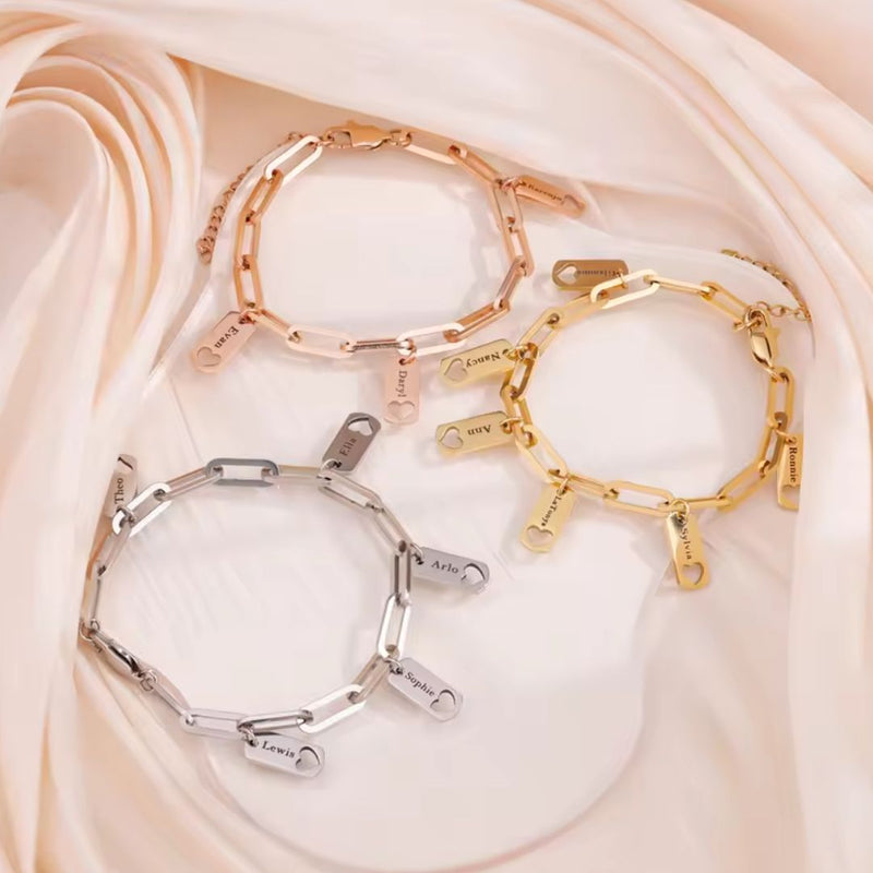 Pulseira Minhas Paixões | Personalizável - Gravação a Laser | Oferta De Lançamento 🔥