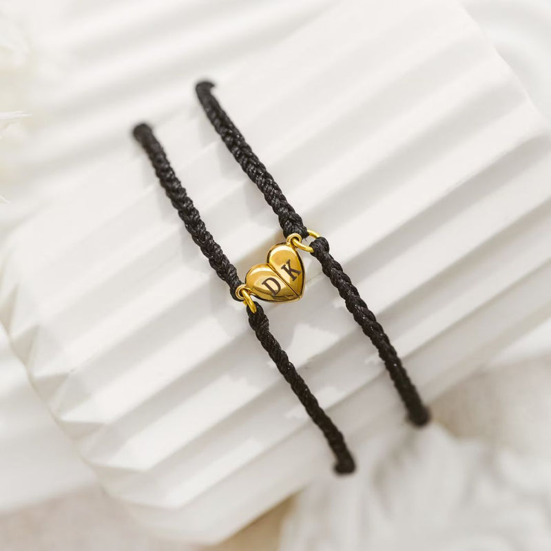 KIT 2 Pulseiras Magnéticas | Minha Alma Gemêa -  Personalizável | Oferta Especial dia Dos Namorados! ♥