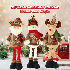 Boneco Natalino Doce Magia - Promoção Antecipada Natal 2023