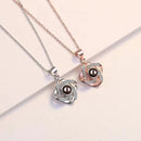 Colar Amor Infinito Personalizável com FOTO - Zircônia e Aço Inoxidável  | Oferta Especial de Natal 🎄