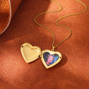 Colar Eterna Recordação - Personalizável - Aço Inoxidável - Folheado a Ouro | Oferta Especial de Natal 🎄