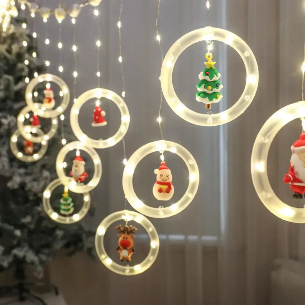 LED Natal Mágico - Kit Decorativo com 10 peças + 3 Metros LED | Válido até a Black Friday + Frete Grátis!