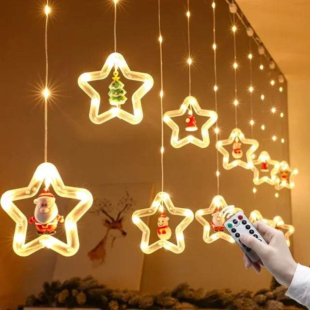 LED Natal Mágico - Kit Decorativo com 10 peças + 3 Metros LED | Válido até a Black Friday + Frete Grátis!