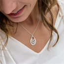 Colar Gotas do Amor - Aço Inoxidável - Promoção Exclusiva Setembro Amarelo 💛 - Gravação a Laser