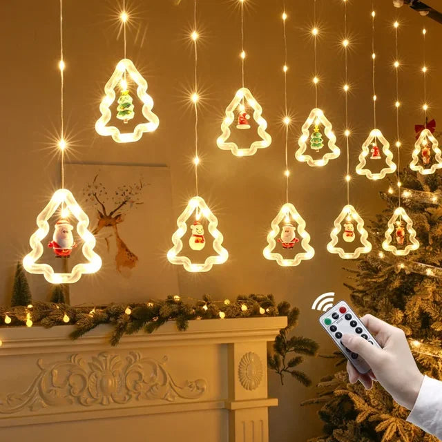 LED Natal Mágico - Kit Decorativo com 10 peças + 3 Metros LED | Válido até a Black Friday + Frete Grátis!