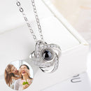 Colar Amor Infinito Personalizável com FOTO - Zircônia e Aço Inoxidável  | Oferta Especial de Natal 🎄