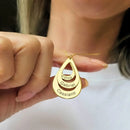 Colar Gotas do Amor - Aço Inoxidável - Promoção Exclusiva Setembro Amarelo 💛 - Gravação a Laser