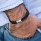 Pulseira Couro Personalizável | Gravação a Laser - Oferta Especial Liquida Janeiro 🔥