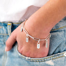 Pulseira Elegance Personalizada - Grave os Nomes Da Sua Família | Oferta Especial