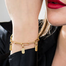 Pulseira Elegance Personalizada - Grave os Nomes Da Sua Família | Oferta Especial