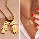 Colar Minhas Riquezas Personalizável - Família Filhos&Netos - Oferta Especial! ♥