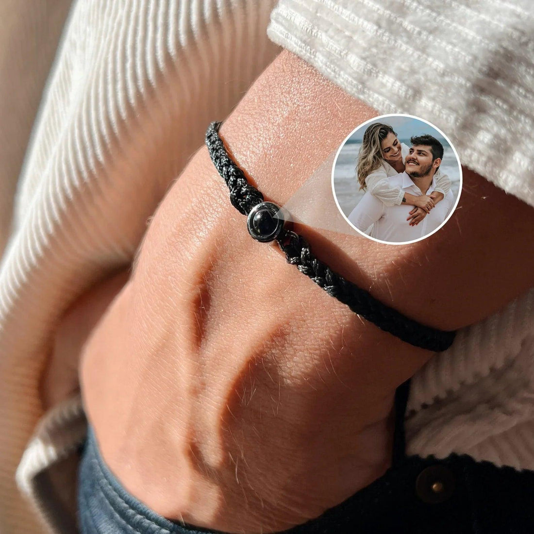 Pulseira Amor Eterno - Personalizável com Fotos -  Oferta Especial + Frete Grátis!