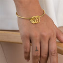 Pulseira Meus Corações - Personalizável | Gravação a Laser - Grave os Nomes da sua Família! ♥