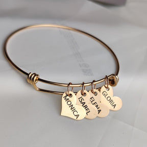 Pulseira Minhas Razões - Personalizável - Gravação a Laser