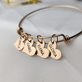 Pulseira Minhas Razões - Personalizável - Gravação a Laser