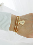 Pulseira Minhas Razões - Personalizável - Gravação a Laser