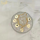 Pulseira Corações da Vida - Personalizável - Gravação a Laser - Aço Inoxidável | Oferta Especial! ♥